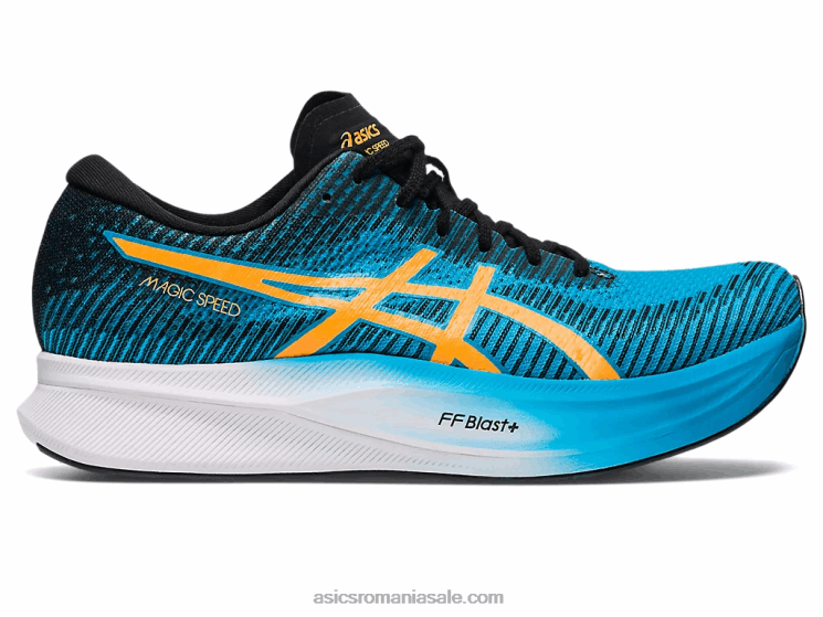Asics insula albastru/portocaliu pop viteza magica 2 ZF464481