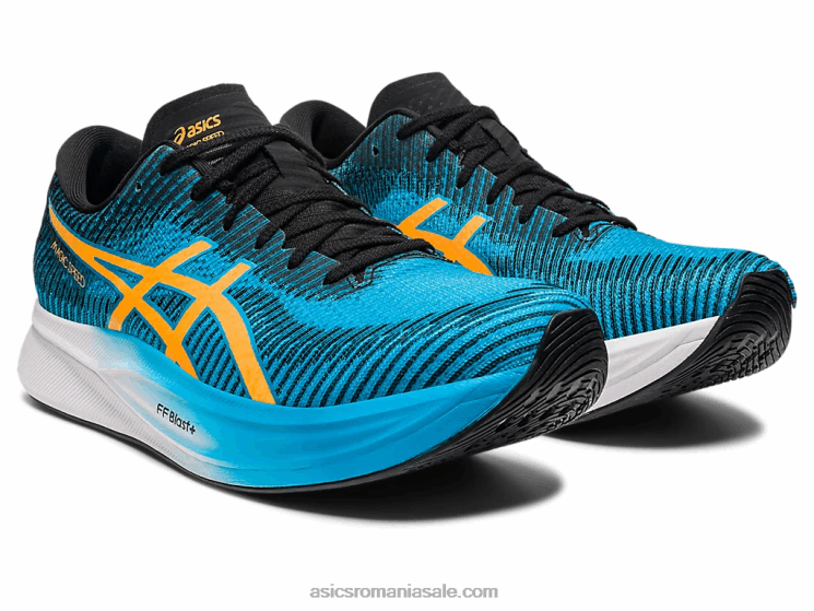 Asics insula albastru/portocaliu pop viteza magica 2 ZF464481