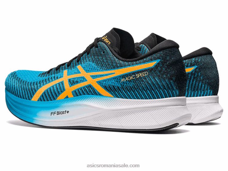 Asics insula albastru/portocaliu pop viteza magica 2 ZF464481