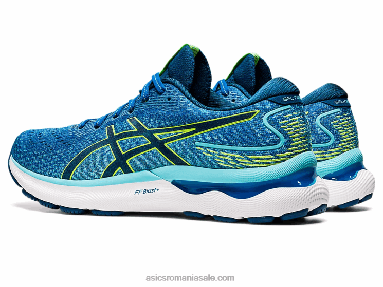 Asics lacul drive/hazard green gel-nimbus 24 ZF4641552