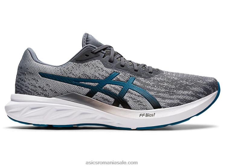 Asics metropolă/deep sea teal dinablast 2 ZF4641718
