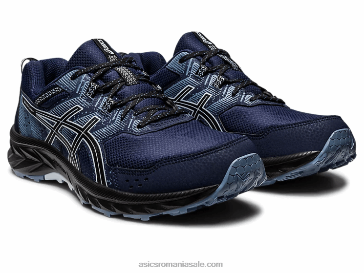 Asics miezul nopții/cerul gel-venture extra larg ZF46478