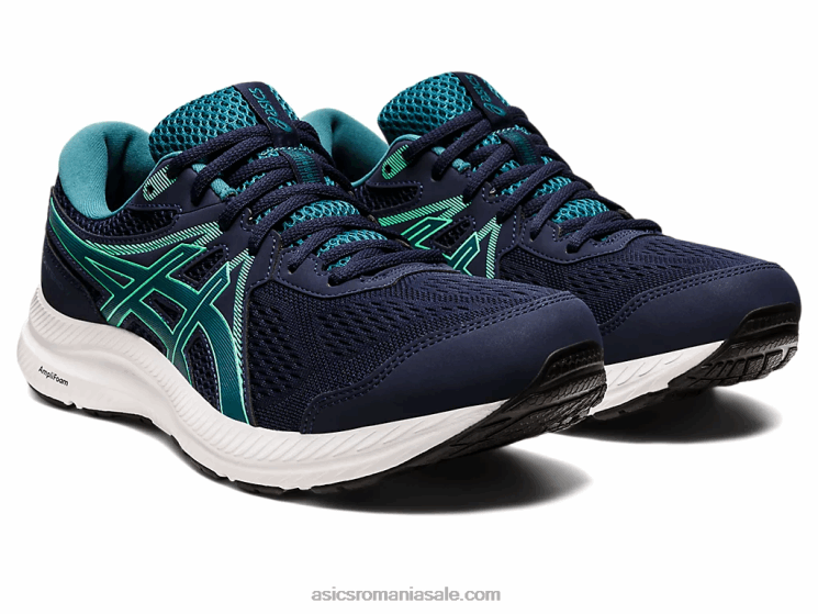 Asics miezul nopții/pin de catifea conținut de gel 7 ZF4641915