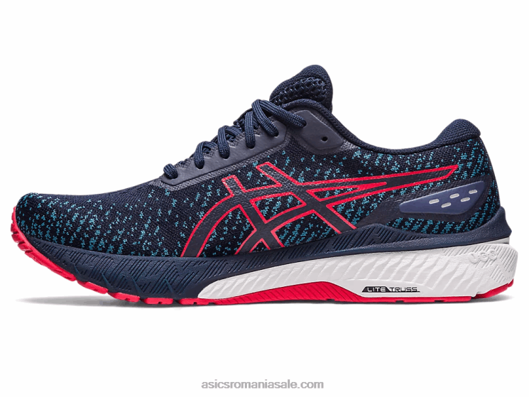 Asics miezul nopții/roșu electric gel-glidă 4 ZF464285
