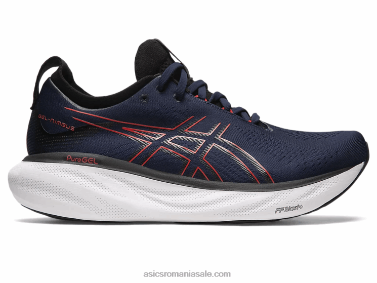 Asics miezul nopții/roșu electric gel-nimbus 25 ZF464333