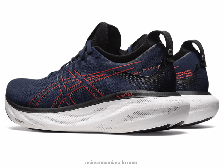Asics miezul nopții/roșu electric gel-nimbus 25 ZF464333
