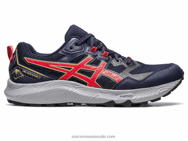 Asics miezul nopții/roșu electric gel-sonomul 7 ZF464116