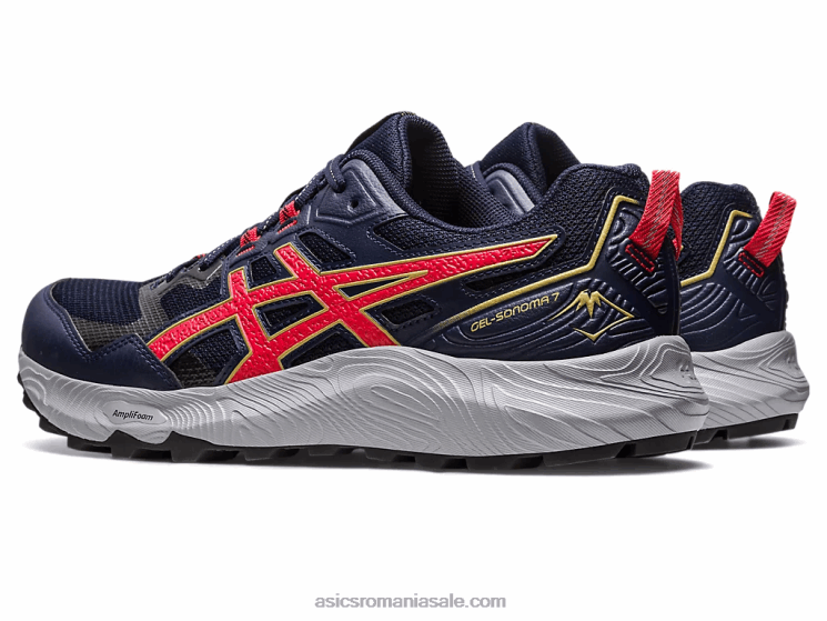 Asics miezul nopții/roșu electric gel-sonomul 7 ZF464116