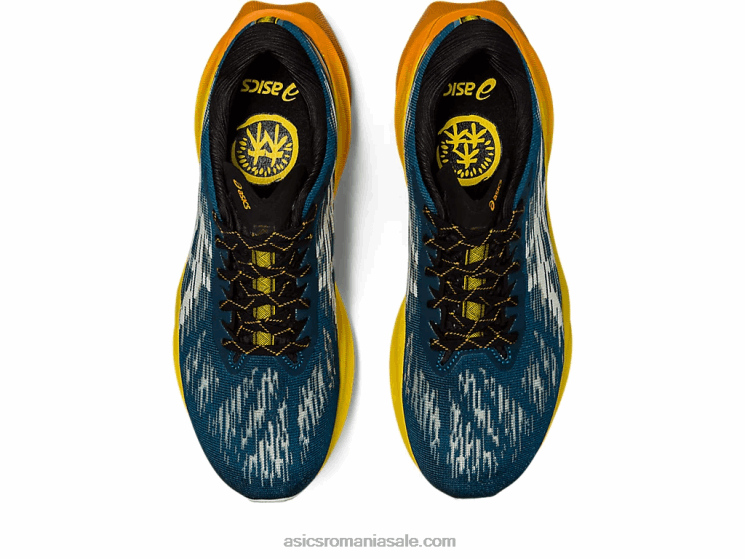 Asics natură scăldat/galben auriu novablast 3 tr ZF464421
