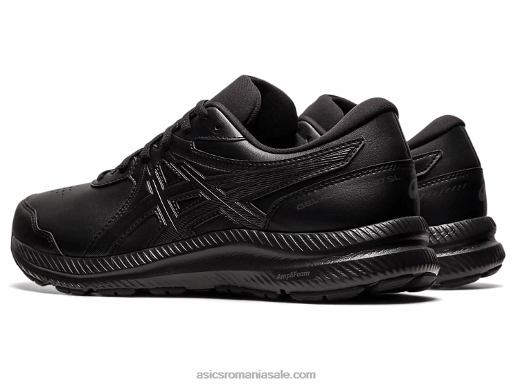 Asics negru Walker cu gel-contend extra lat ZF4641981