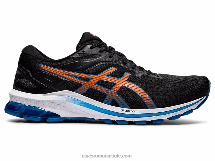 Asics negru/albastru renăscut gt-1000 10 ZF4641934