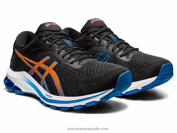 Asics negru/albastru renăscut gt-1000 10 ZF4641934