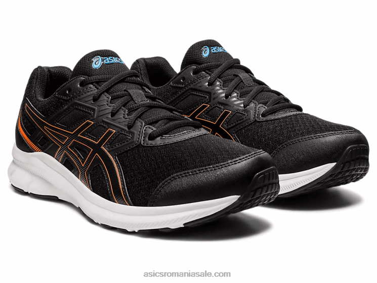Asics negru/albastru renăscut zguduire 3 extra lată ZF4641943