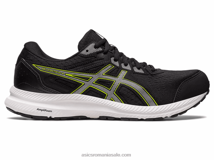 Asics negru/argint pur conținut de gel 8 ZF464458
