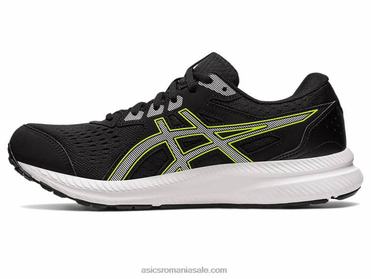 Asics negru/argint pur conținut de gel 8 ZF464458