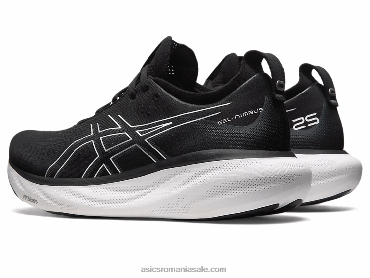 Asics negru/argint pur gel-nimbus 25 ZF464334