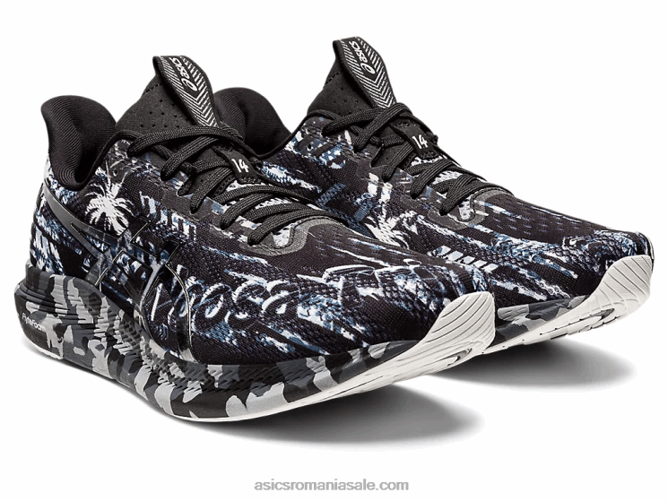 Asics negru/argint pur noosa tri 14 ZF4641027
