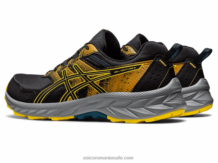Asics negru/galben auriu gel-venture 9 ZF464103