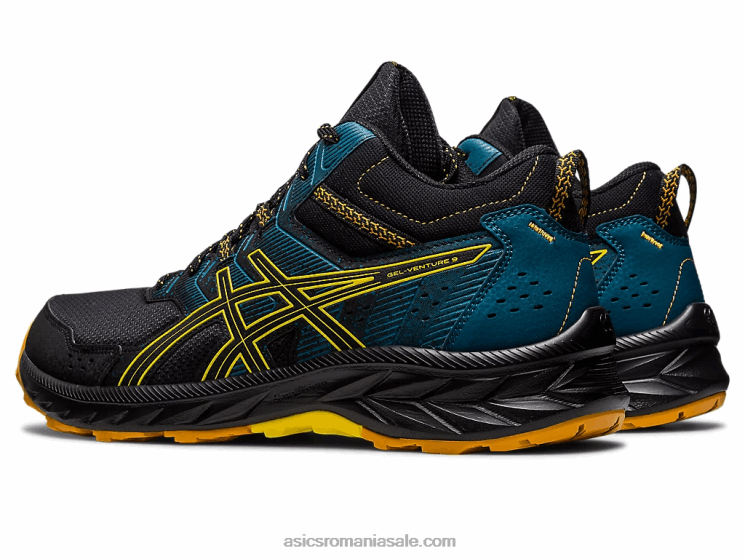Asics negru/galben auriu gel-venture 9 mt ZF464125