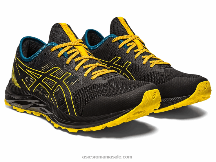 Asics negru/galben auriu traseu gel-excite ZF464353