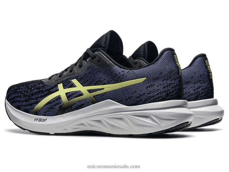 Asics negru/galben strălucitor dinablast 2 ZF4641732