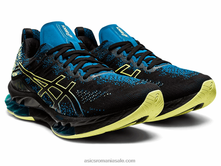 Asics negru/galben strălucitor gel-kinsei blast ZF4641680