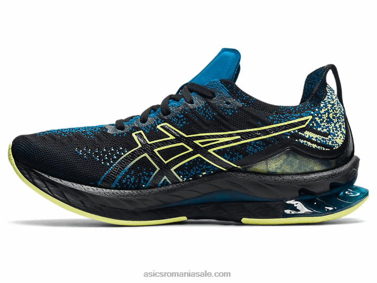 Asics negru/galben strălucitor gel-kinsei blast ZF4641680