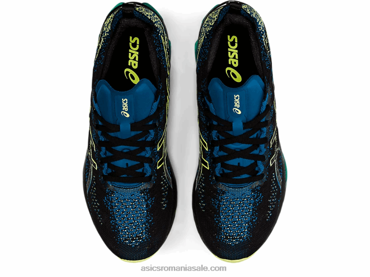 Asics negru/galben strălucitor gel-kinsei blast ZF4641680