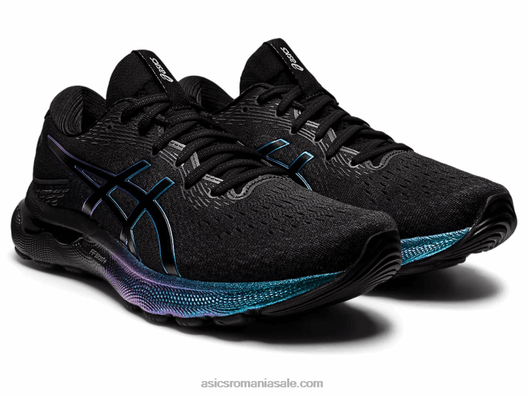 Asics negru gel-nimbus 24 platină ZF464778