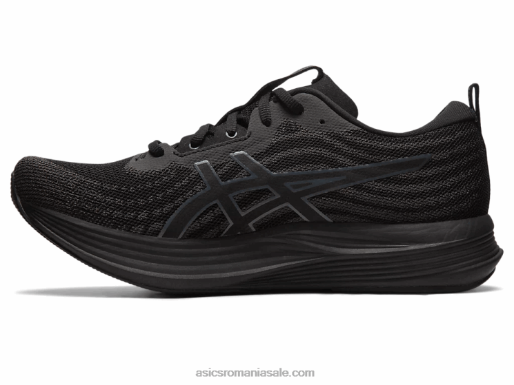 Asics negru/gri purtător evita viteza ZF464492