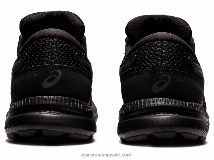 Asics negru/gri purtător gel-contend 7 extra lat ZF4641960