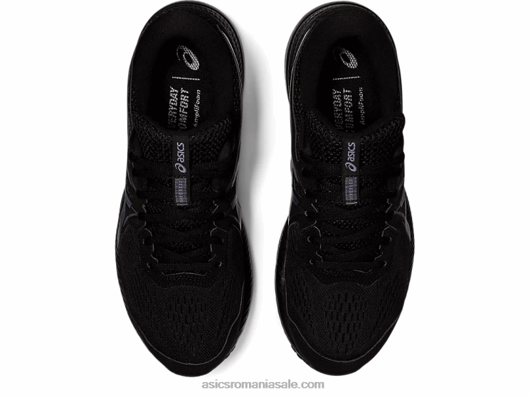 Asics negru/gri purtător gel-contend 7 extra lat ZF4641960