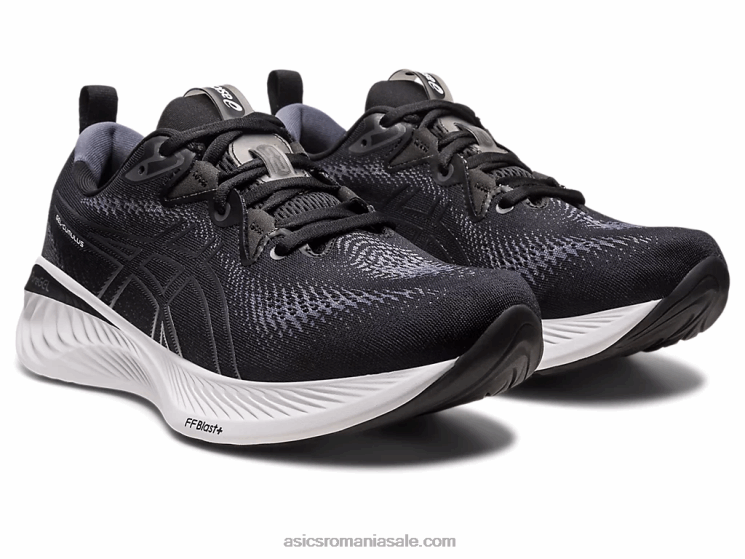 Asics negru/gri purtător gel-cumulus 25 lățime ZF464127