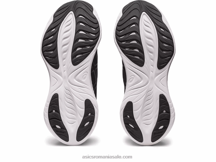 Asics negru/gri purtător gel-cumulus 25 lățime ZF464127