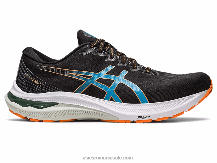 Asics negru/piersica soarelui gt-2000 11 extra lat ZF464667