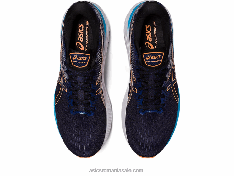 Asics negru/piersica soarelui gt-4000 3 latime ZF464566