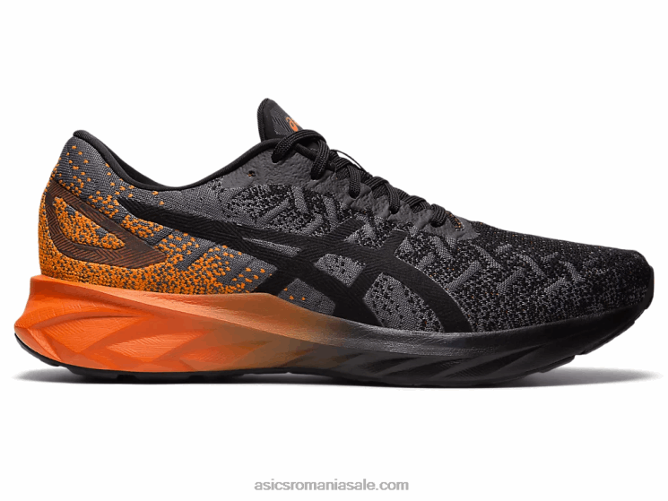 Asics negru/portocaliu galben dinablast ZF4642002