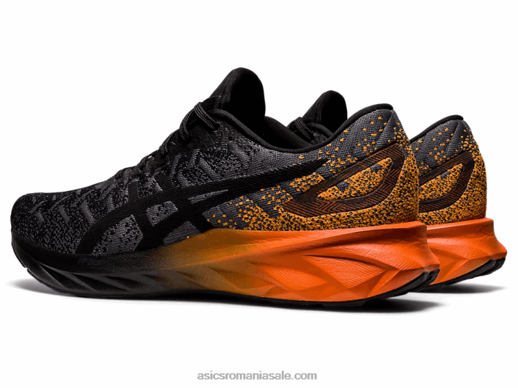 Asics negru/portocaliu galben dinablast ZF4642002