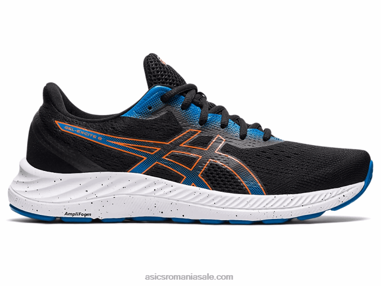 Asics negru/portocaliu galben gel-excitare 8 ZF4641938