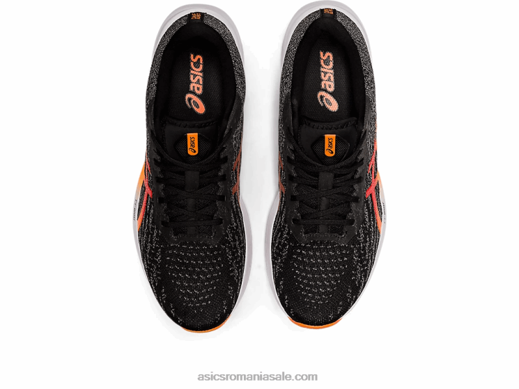 Asics negru/portocaliu șocant dinablast 2 ZF4641486