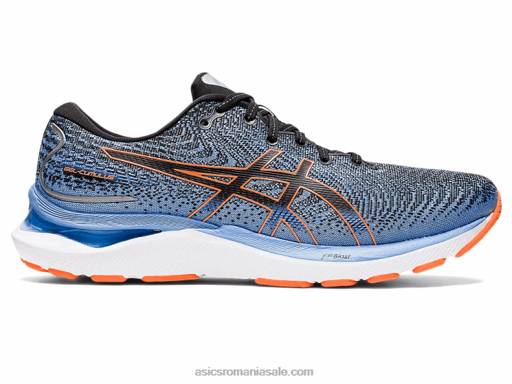 Asics negru/portocaliu șocant gel-cumulus 24 ZF4641311