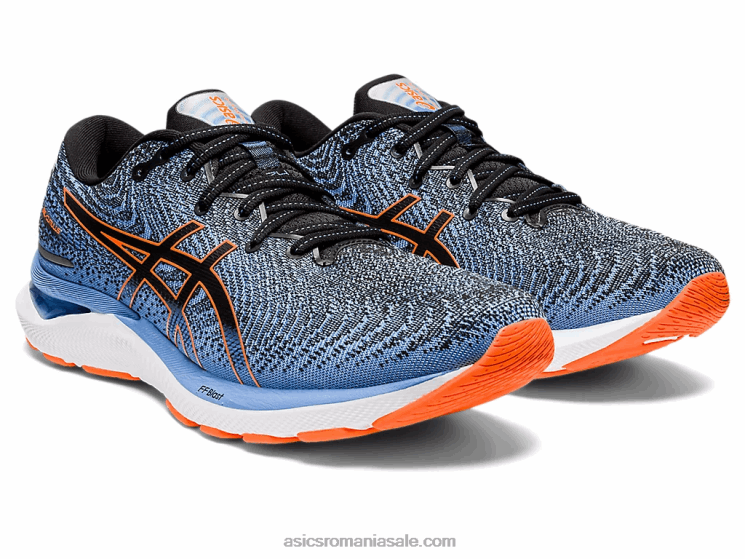 Asics negru/portocaliu șocant gel-cumulus 24 ZF4641311