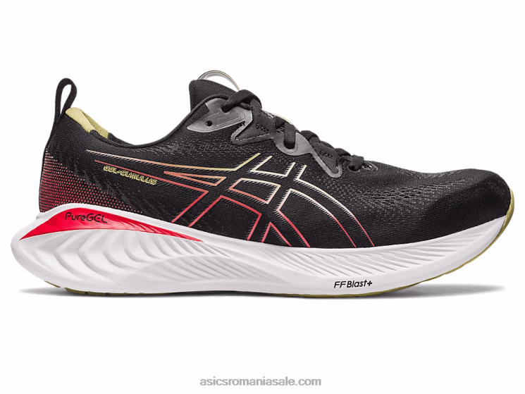 Asics negru/rosu electric gel-cumulus 25 ZF464123
