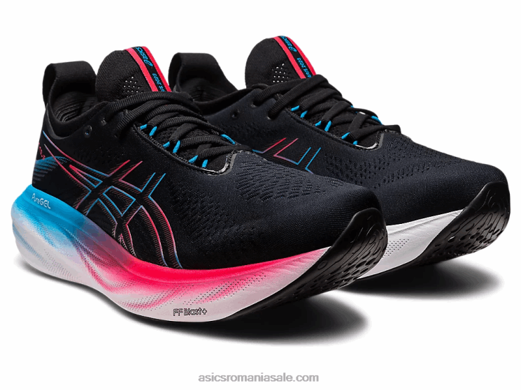 Asics negru/rosu electric gel-nimbus 25 ZF4646