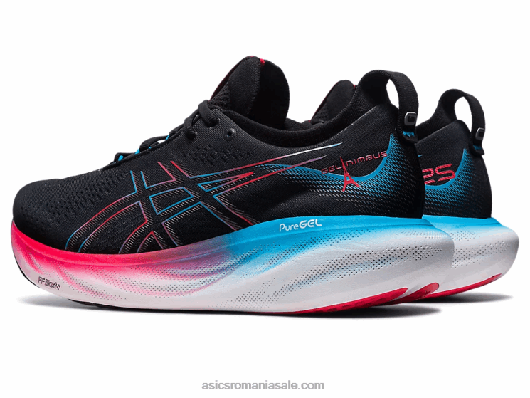 Asics negru/rosu electric gel-nimbus 25 ZF4646