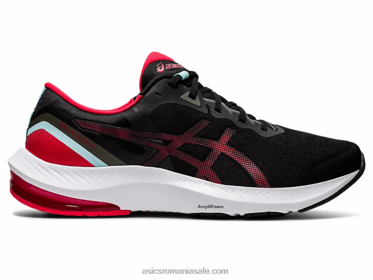 Asics negru/rosu electric puls de gel 13 ZF4641729