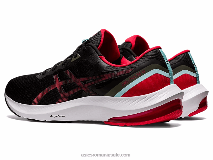 Asics negru/rosu electric puls de gel 13 ZF4641729