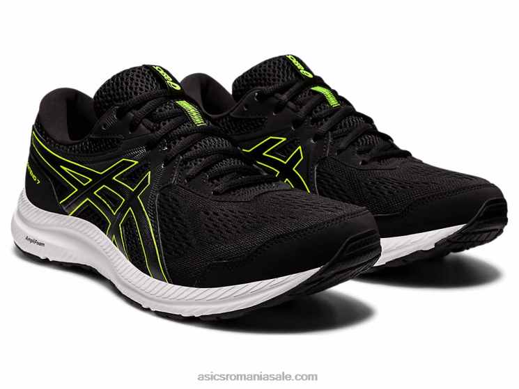 Asics negru/verde pericol gel-contend 7 extra lat ZF4641951
