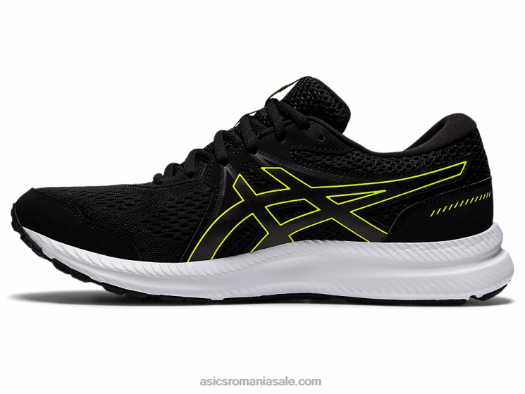 Asics negru/verde pericol gel-contend 7 extra lat ZF4641951