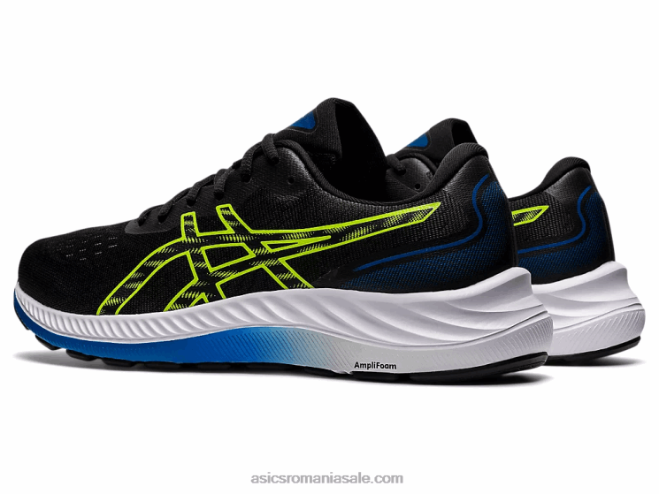 Asics negru/verde pericol gel-excitare 9 ZF4641319